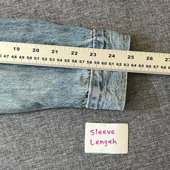 Levi's Trucker Denim Jacket - Men's Size M - Blue - Picture 9 of 11